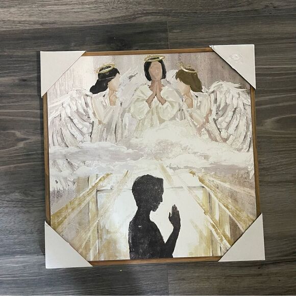 praying boy guardian angels wall art - Picture 4 of 4